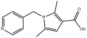 2,5-DIMETHYL-1-(PYRIDIN-4-YLMETHYL)-1H-PYRROLE-3-CARBOXYLIC ACID