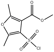 METHYL 4-(CHLOROSULFONYL)-2,5-DIMETHYL-3-FUROATE