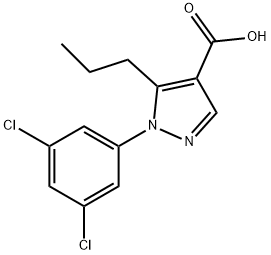 1-(3,5-DICHLOROPHENYL)-5-PROPYL-1H-PYRAZOLE-4-CARBOXYLIC ACID