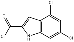 4,6-DICHLORO-1H-INDOLE-2-CARBONYL CHLORIDE