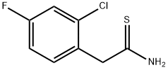 2-(2-CHLORO-4-FLUOROPHENYL)ETHANETHIOAMIDE