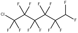 1-CHLORO-6H-DODECAFLUOROHEXANE Structural