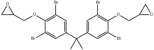 TETRABROMOBISPHENOL A DIGLYCIDYL ETHER Structural