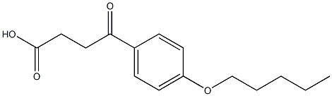 4-OXO-4-(4-PENTYLOXY-PHENYL)-BUTYRIC ACID Structural