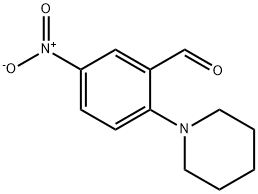 5-NITRO-2-PIPERIDINOBENZALDEHYDE Structural