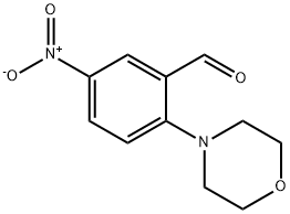 2-MORPHOLINO-5-NITROBENZALDEHYDE Structural