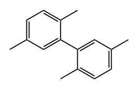 2,2',5,5'-TETRAMETHYLBIPHENYL Structural