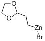 (1,3-DIOXOLAN-2-YLETHYL)ZINC BROMIDE Structural