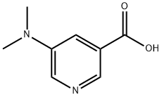 5-(Dimethylamino)nicotinic Acid Structural