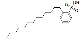 tetradecylbenzenesulphonic acid Structural