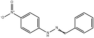 BENZALDEHYDE 4-NITROPHENYLHYDRAZONE Structural