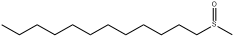 DODECYL METHYL SULFOXIDE Structural