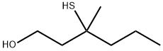 3-MERCAPTO-3-METHYL-1-HEXANOL Structural