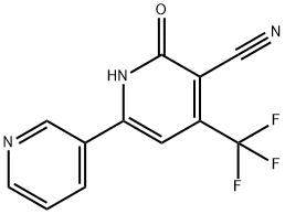 2-OXO-6-PYRIDIN-3-YL-4-(TRIFLUOROMETHYL)-1,2-DIHYDROPYRIDINE-3-CARBONITRILE