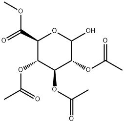 2,3,4-Tri-O-acetyl-alpha-D-glucuronicacidmethylester Structural