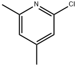 2-Chloro-4,6-dimethylpyridine Structural