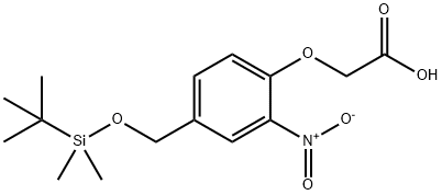 2-[4-(TERT-BUTYLDIMETHYLSILYLOXYMETHYL)-2-NITROPHENOXY]ACETIC ACID