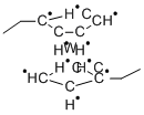 BIS(ETHYLCYCLOPENTADIENYL)TUNGSTEN DIHYDRIDE Structural