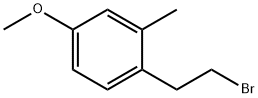 1-(2-BROMOETHYL)-4-METHOXY-2-METHYLBENZENE Structural