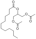 GLYCEROL DIACETATE LAURATE Structural