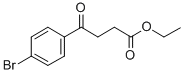 4-(4-BROMO-PHENYL)-4-OXO-BUTYRIC ACID ETHYL ESTER Structural