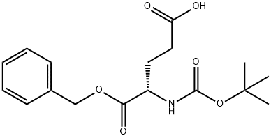 Boc-L-Glutamic acid 1-benzyl ester Structural