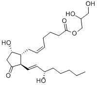 9ALPHA,15S-DIHYDROXY-11-OXO-PROSTA-5Z,13E-DIEN-1-OIC ACID, 1-GLYCERYL ESTER