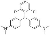 BIS-(4-N,N-DIMETHYLAMINO-PHENYL)-(2,6-DIFLUORO-PHENYL)METHANE