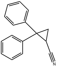 2,2-diphenylcyclopropanecarbonitrile        