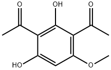 1-(3-ACETYL-2,4-DIHYDROXY-6-METHOXYPHENYL)ETHAN-1-ONE Structural