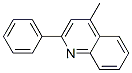 4-METHYL-2-PHENYL-QUINOLINE Structural