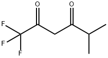 1,1,1-TRIFLUORO-5-METHYL-2,4-HEXANEDIONE Structural