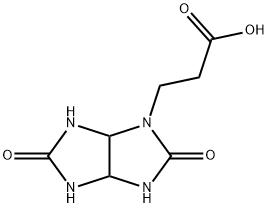 3-(2,5-DIOXO-HEXAHYDRO-IMIDAZO[4,5-D]IMIDAZOL-1-YL)-PROPIONIC ACID Structural