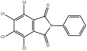 N-Phenyltetrachlorophthalimide Structural