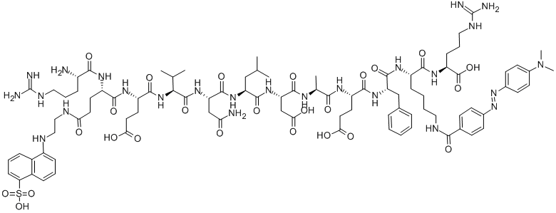 ARG-GLU(EDANS)-(ASN670,LEU671)-APP770 (668-675)-LYS(DABCYL)-ARG