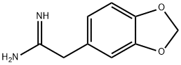 1,3-BENZODIOXOLE-5-ETHANIMIDAMIDE Structural