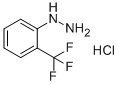 2-(Trifluoromethyl)phenylhydrazine hydrochloride  Structural