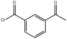 Benzoyl chloride, 3-acetyl- (9CI) Structural