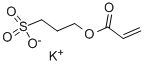 Potassium 3-sulphonatopropyl acrylate Structural