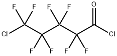 5-CHLOROOCTAFLUOROPENTANOYL CHLORIDE Structural