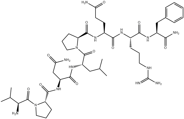 H-VAL-PRO-ASN-LEU-PRO-GLN-ARG-PHE-NH2 Structural