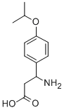 3-AMINO-3-(4-ISOPROPOXY-PHENYL)-PROPIONIC ACID Structural