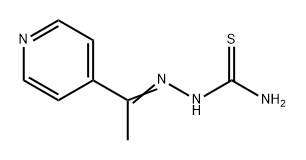 Hydrazinecarbothioamide, 2-(1-(4-pyridinyl)ethylidene)- (9CI) Structural