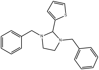 1,3-BIS(PHENYLMETHYL)-2-(2-THIENYL)-IMIDAZOLIDINE