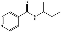 N-(1-Methylpropyl)-4-pyridinecarboxamide Structural