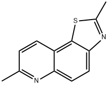 Thiazolo[5,4-f]quinoline, 2,7-dimethyl- (7CI,8CI,9CI) Structural