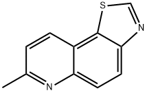 Thiazolo[5,4-f]quinoline, 7-methyl- (8CI,9CI) Structural