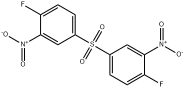 BIS(4-FLUORO-3-NITROPHENYL) SULFONE Structural