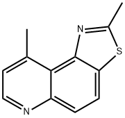 Thiazolo[4,5-f]quinoline, 2,9-dimethyl- (7CI,8CI,9CI) Structural