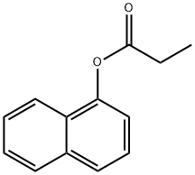 1-NAPHTHYL PROPIONATE Structural